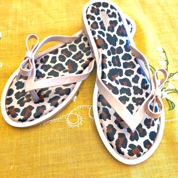 Melissa Shoes - Melissa Bow Thong Flip Flop Size 9